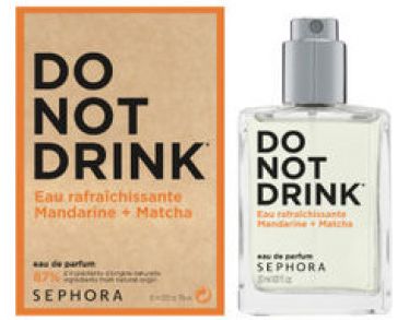 Eau rafraîchissante (Mandarine + Matcha)