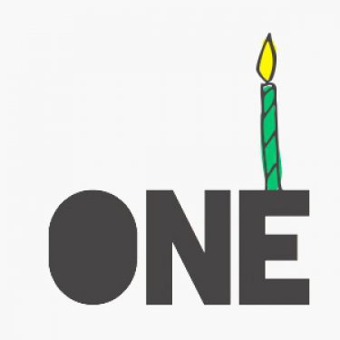 One
