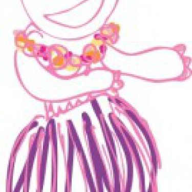 Little Miss Panda Gets Lei'd